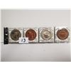 Image 1 : Set of 4 Wildwood Trade Dollars, Klondike Days