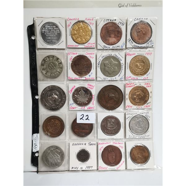 20 Seldom Seen Tokens, Lot 2