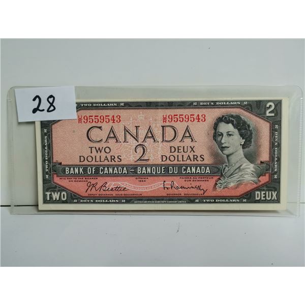 1954 AU $2 Bills