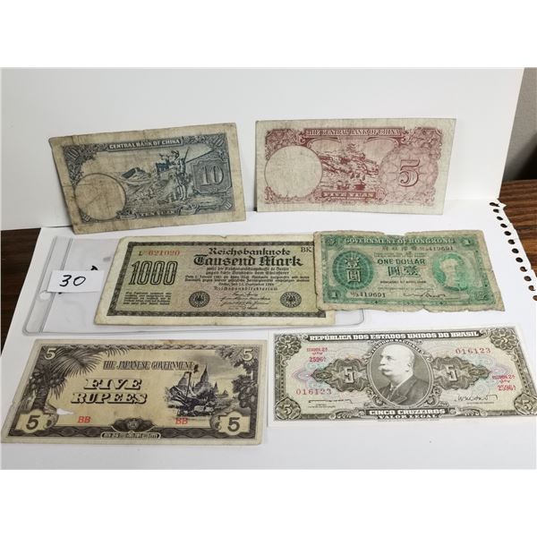 Six Older Foreign Bills