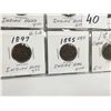 Image 5 : 8 U.S. Indian Head Pennies, all from the 1800's