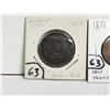Image 3 : Two Pre-Confederation Tokens 1837, 1871 PEI