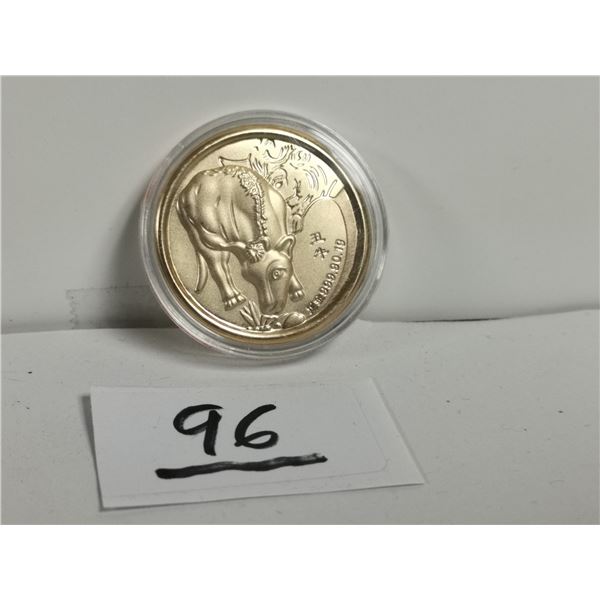 Year of the Ox Gold Foil, 0.1grams (zero point one)