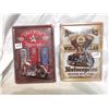 Image 1 : Two Motorcycle Tin Signs