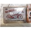 Image 2 : Two Motorcycle Tin Signs