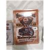 Image 3 : Two Motorcycle Tin Signs