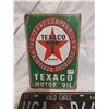 Image 2 : Texaco Sign and Route 66 License Plate