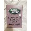 Image 1 : Land Rover Parking Tin Sign