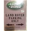 Image 2 : Land Rover Parking Tin Sign