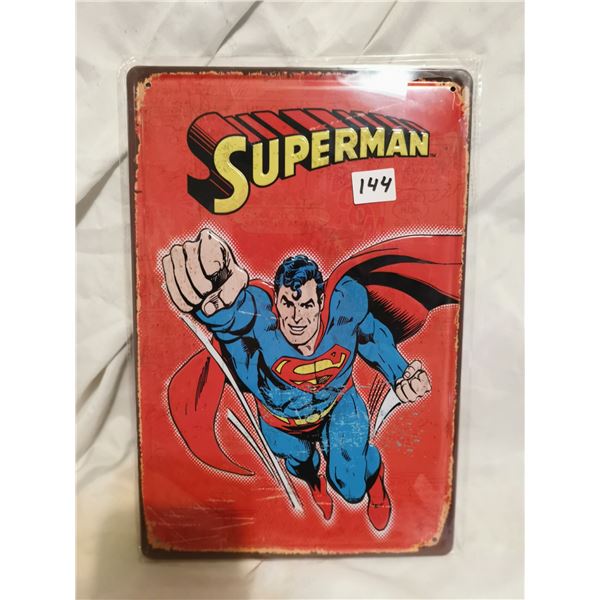 Superman Tin Sign