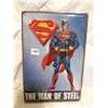 Image 1 : Embossed Superman Tin Sign