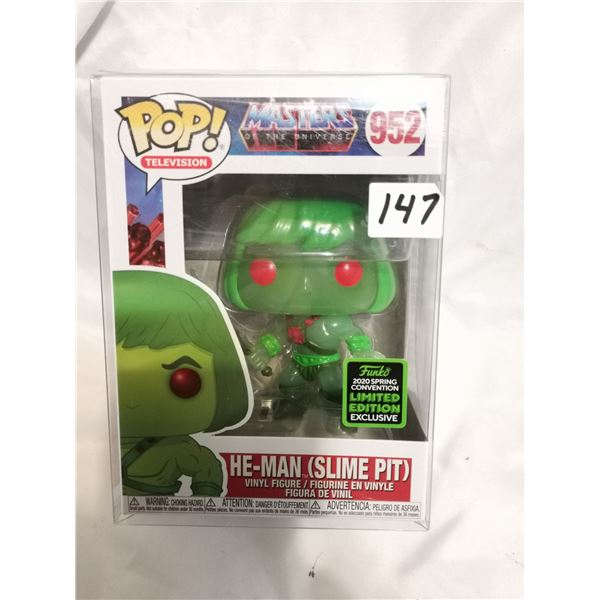 Rare He-Man Slime Pit Funko Pop, 2020 Summer Edition Masters of the Universe