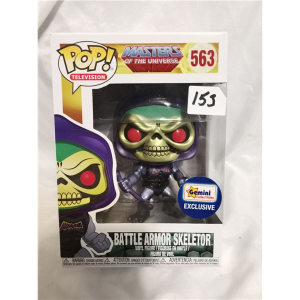 Rare Battle Armor Skeletor, Funko Pop Gemini, Masters of the Universe