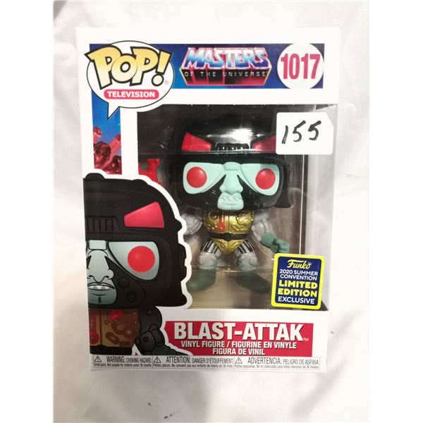 Rare Blast Attack Funko Pop, 2020 Exclusive, Masters of the Universe