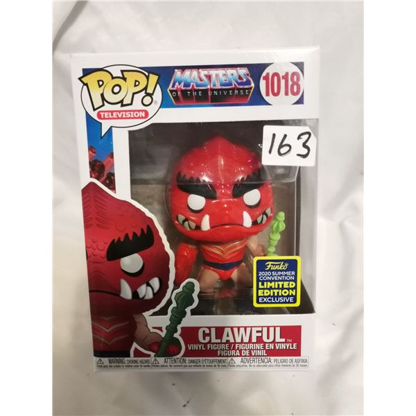 Rare Clawful Funko Pop, 2020 Summer Edition Masters of the Universe