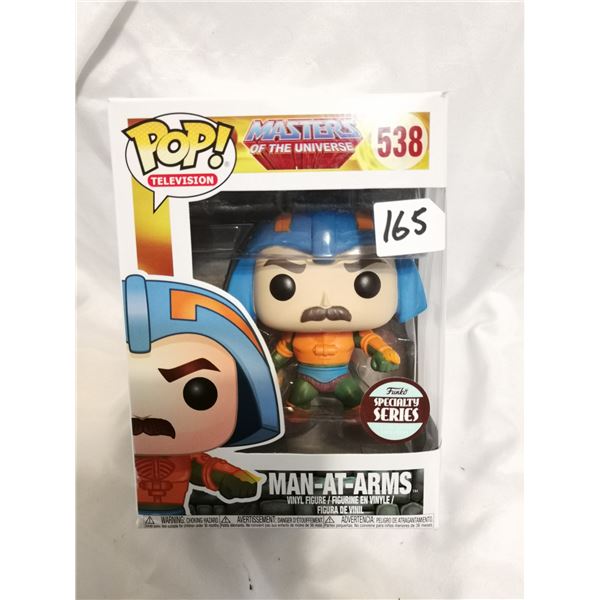 Rare Man-At-Arms Specialty Edition Funko Pop, Masters of the Universe