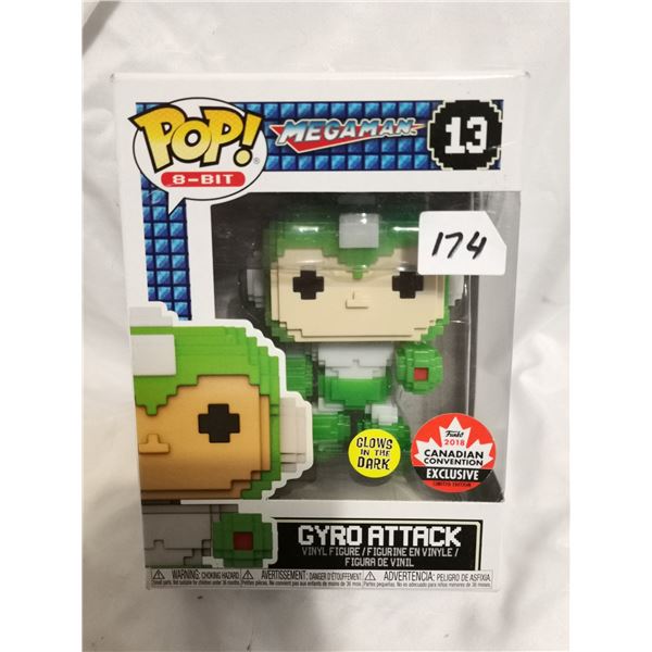 Megaman Gyro Attack – Glow in the Dark, 2018 Canadian Con Exclusive