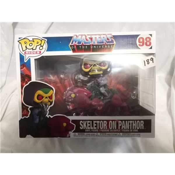 Skeletor on Panthor Funko Pop Rides, Masters of the Universe