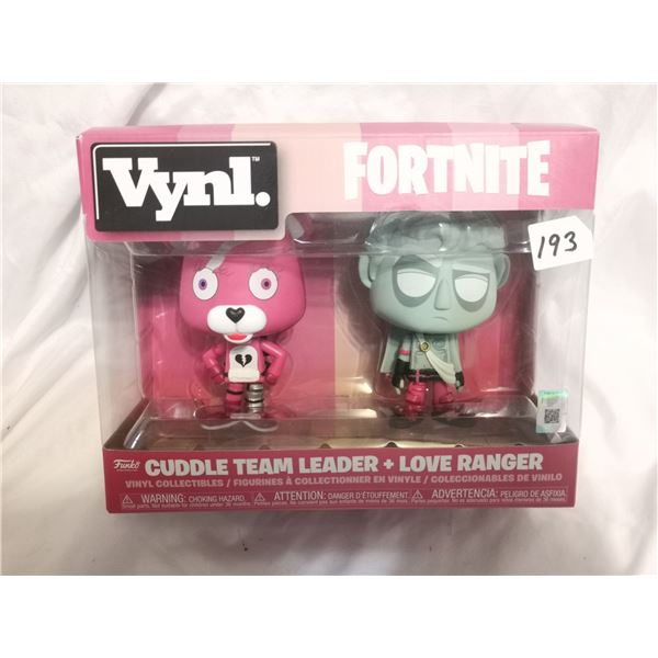Cuddle Team Leader + Love Ranger Funko Vynl, Fortnite