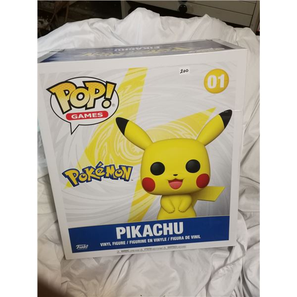 RARE Large Size Pikachu Funko Pop