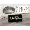 Image 1 : (3) Jimi Hendrix Belt Buckles