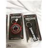 Image 3 : (4) NOS Rock Band Keychains - Deftones, Linken Park, Incubus, Limp Bizkit