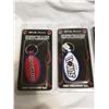 Image 2 : (4) NOS Rock Band Keychains - Incubus, Linken Park, Sum 41, Limp Bizkit