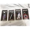 Image 1 : (4) NOS Rock Band Keychains - Deftones, Linken Park, Incubus, Sum 41