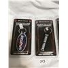 Image 2 : (4) NOS Rock Band Keychains - Deftones, Linken Park, Incubus, Sum 41