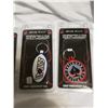 Image 3 : (4) NOS Rock Band Keychains - Deftones, Linken Park, Incubus, Sum 41