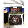 Image 4 : (4) NOS Wrist Bands – Kiss, Tool, Bullseye, Cherry