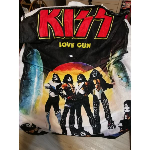 Kiss “Love Gun” Flag Banner