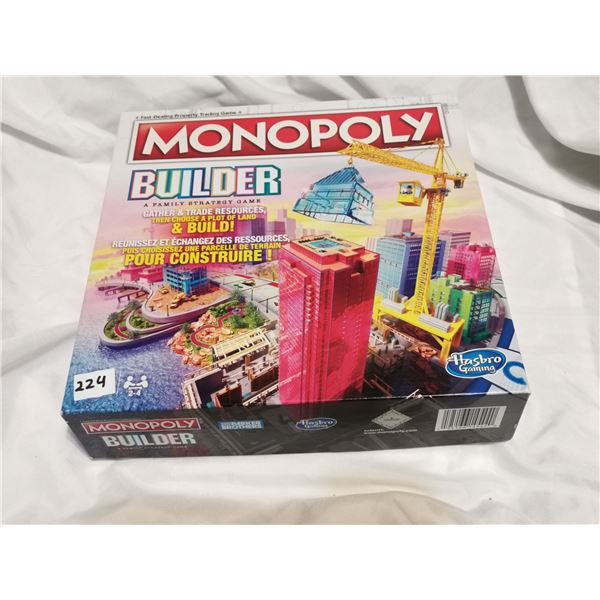 Builder Monopoly Board Game