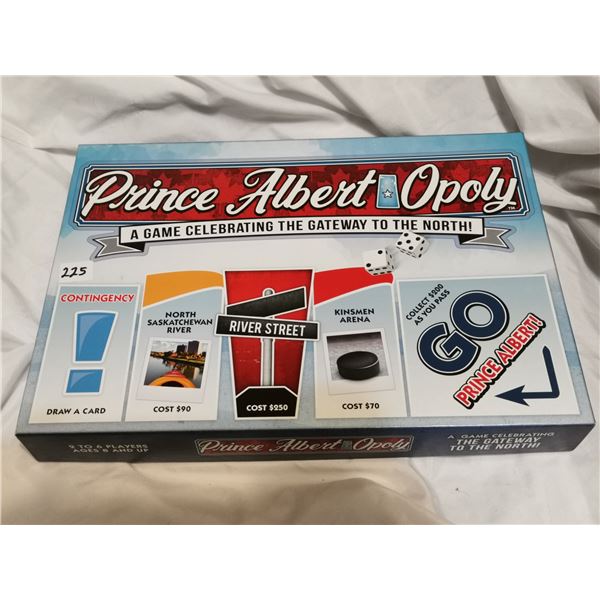 Prince Albert-Opoly Board Game