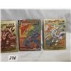 Image 3 : (4) Custom Fan-Art Gold Foil Pokemon Cards