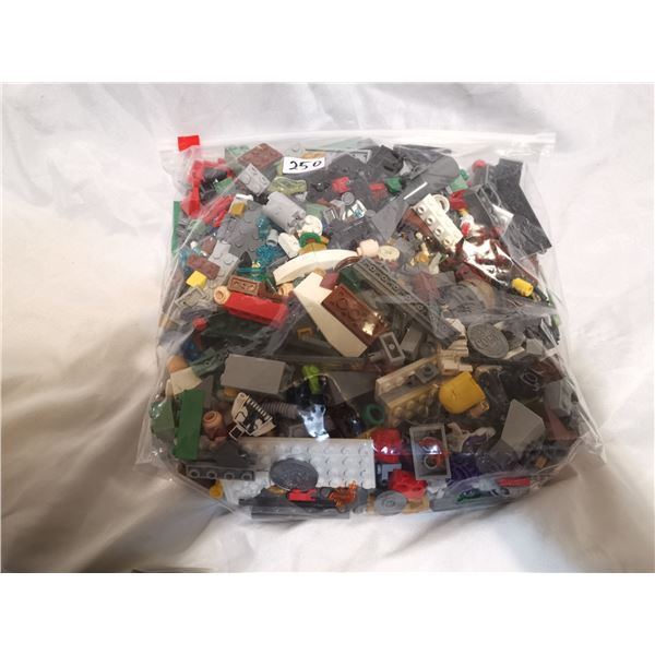 Large Bag of Lego Bricks, Figures, & Parts