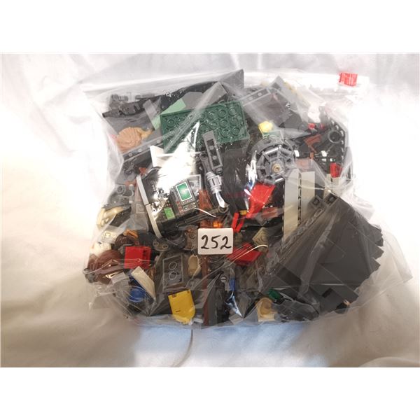 Large Bag of Lego Bricks, Figures, & Parts