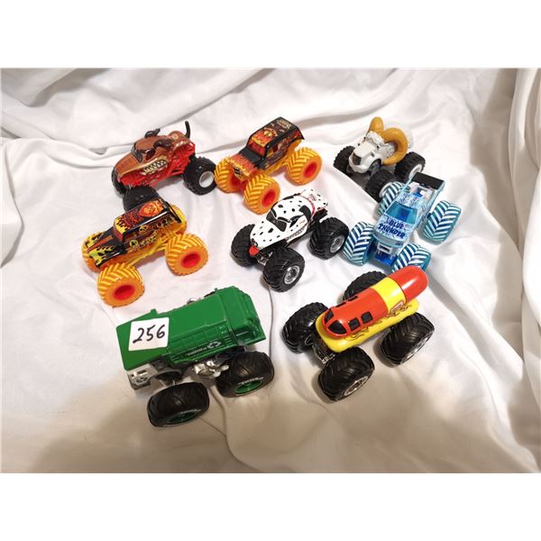 (8) Model/Toy Monster Trucks