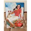 Image 1 : Large 24x36” Wooden Coca-Cola Art Print