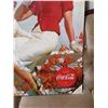 Image 2 : Large 24x36” Wooden Coca-Cola Art Print