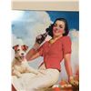 Image 3 : Large 24x36” Wooden Coca-Cola Art Print