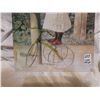 Image 2 : Faithfully Sewing Embossed Tin Sign, 12x17”