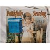 Image 3 : Faithfully Sewing Embossed Tin Sign, 12x17”