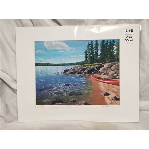 Randy Penner “Northern Harmony” Print #194/285, 11x14”