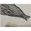 Image 2 : Numbered Limited Edition Soaring Bald Eagle Pen & Ink Art Print – 24" x 18"