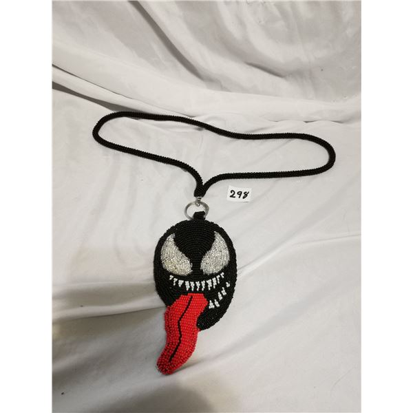Beaded Venom Medallion