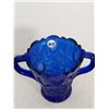 Image 2 : Cobalt Glass Vase, 5” (has chip on bottom)