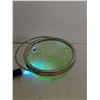 Image 1 : Uranium Glass Candy Dish w/ Handle, 5”