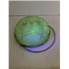 Image 3 : Uranium Glass Candy Dish w/ Handle, 5”