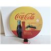 Image 1 : 11.5” Coca-Cola Round Sign, Coca-Cola Keychain